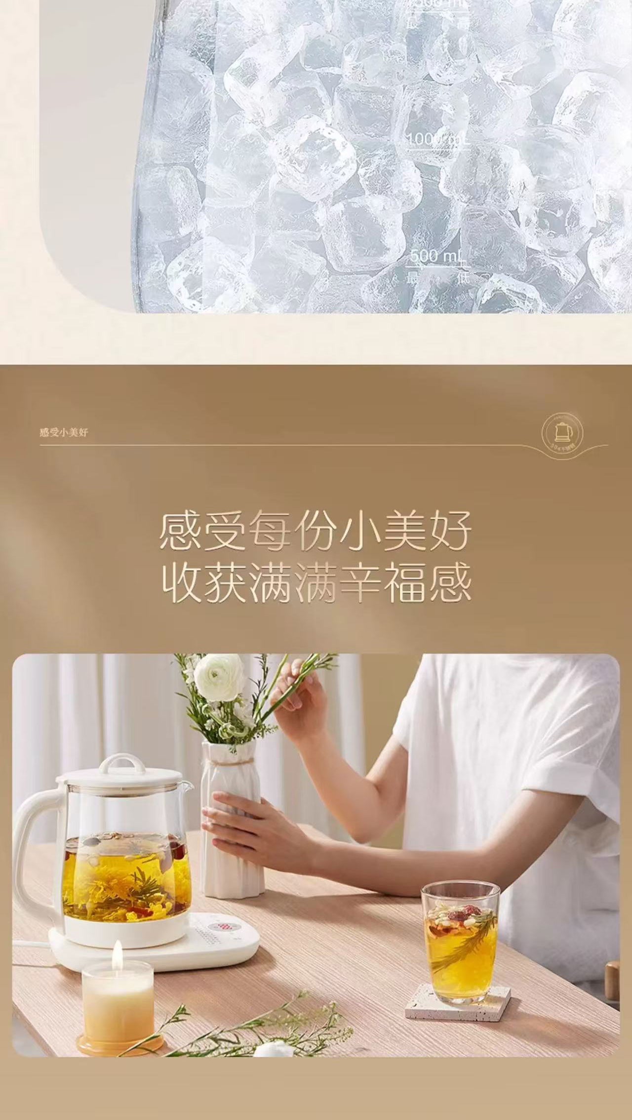 苏泊尔养生壶1.5L (配茶篮) 型号:SW-15YT11B