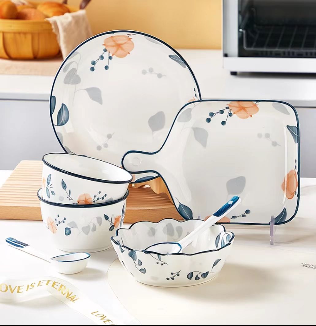 木棉花7件套装餐具