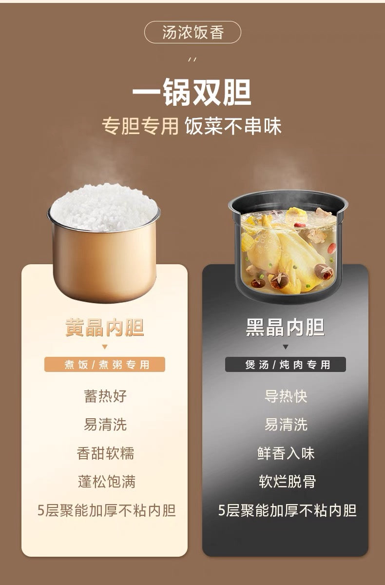 国货美的电压力锅高压锅 E522