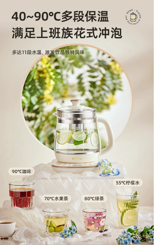 国货小熊养生壶1.5L YSH-D15Y1