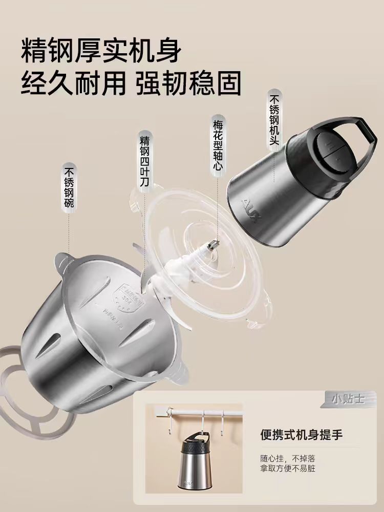 奥克斯绞肉机2L HX-J3051