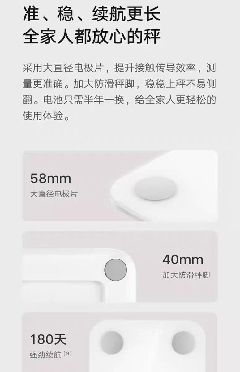 小米体脂秤S400