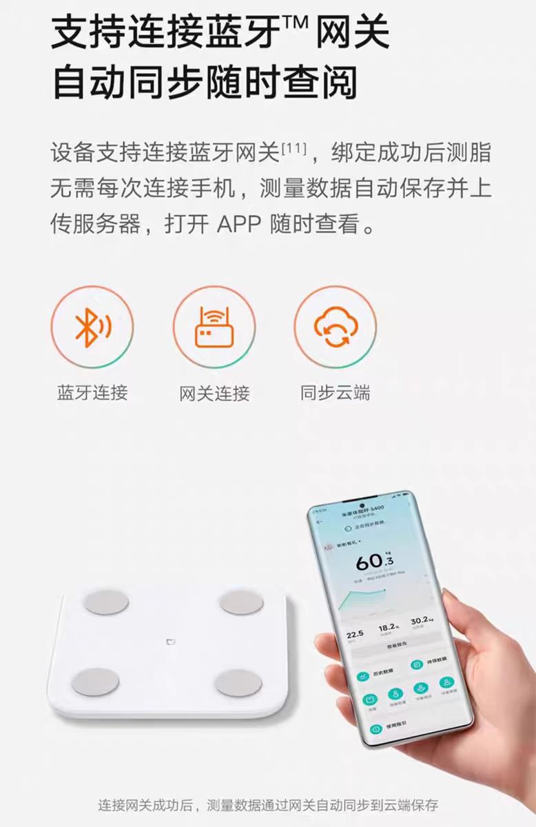 小米体脂秤S400