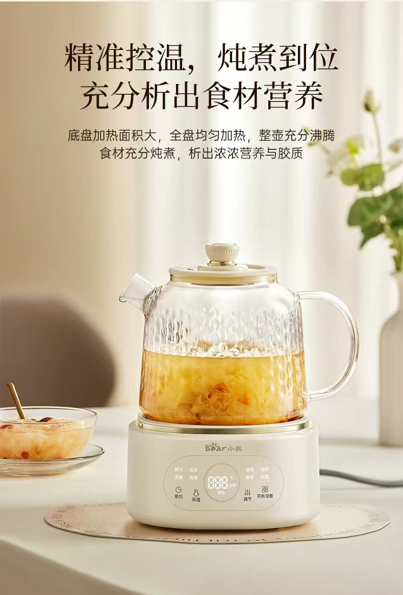 国货小熊全玻璃养生壶1L 型号YSH-P10Q7