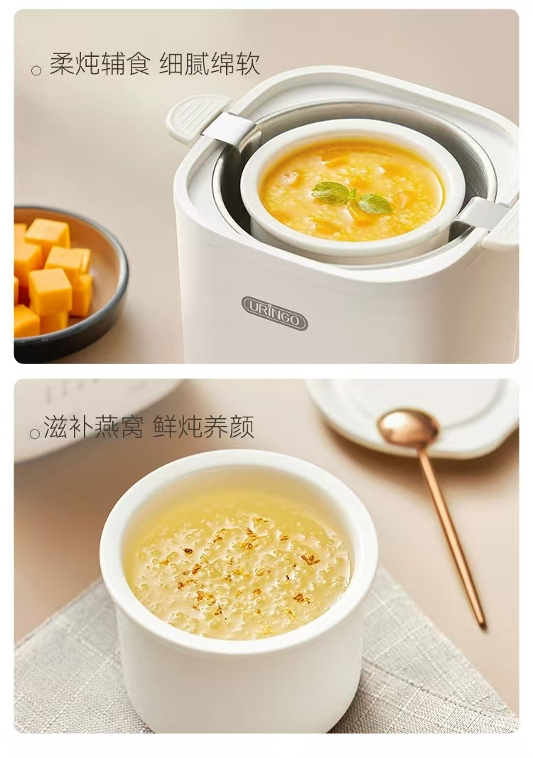 七彩叮当迷你蒸炖锅蒸蛋器煮蛋器 型号:型号:QC-ZDQ01