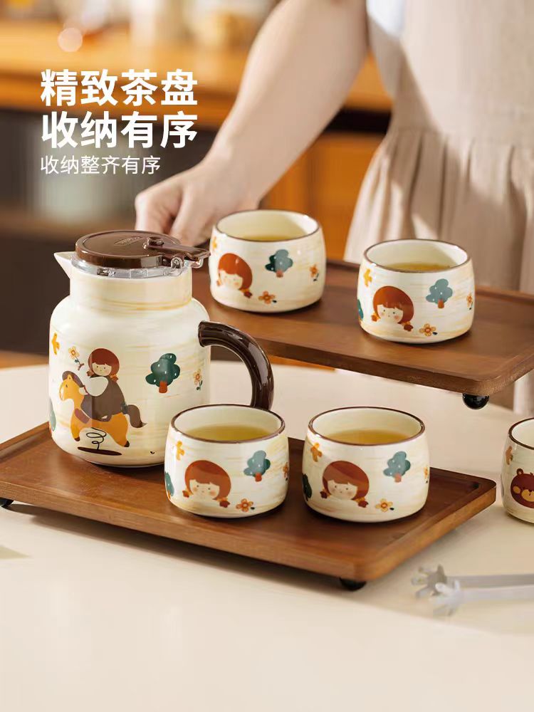 摩登主妇茶具茶杯套装礼盒装