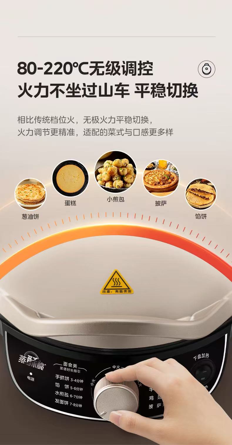 国货美的电饼铛 型号:JKC3023