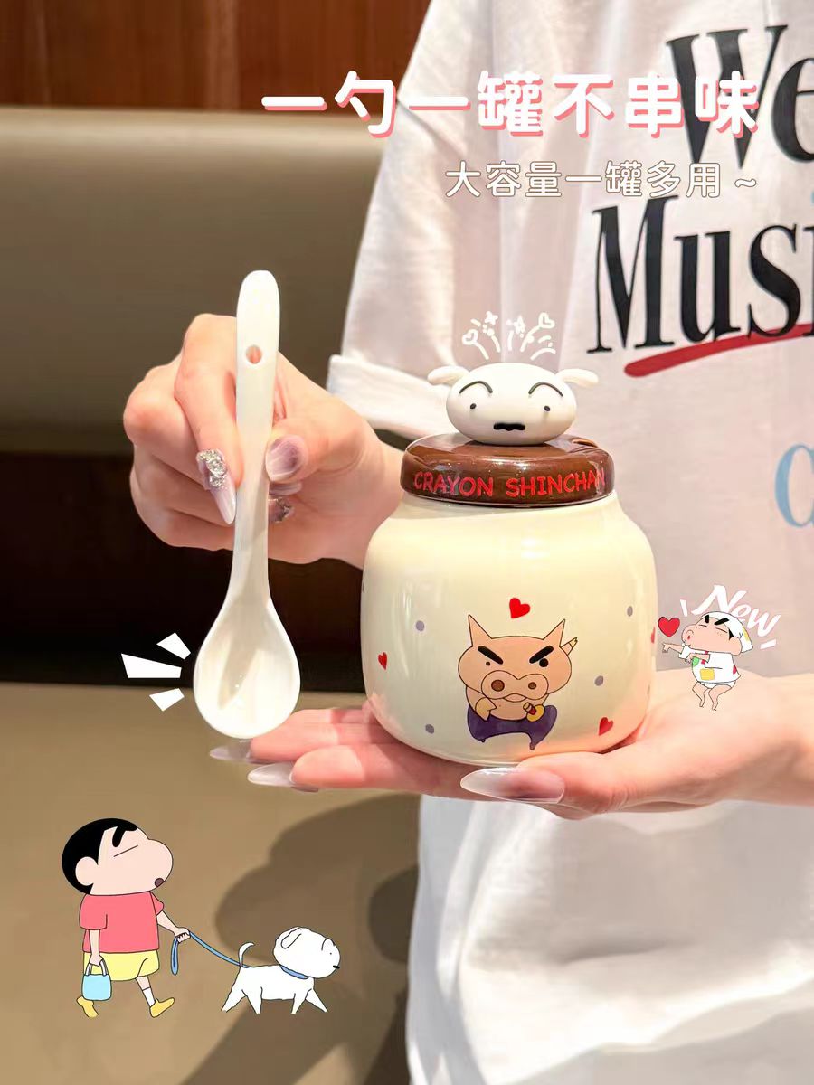 蜡笔小新调料罐礼盒装