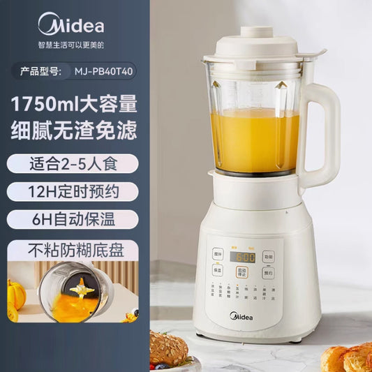 美的大屏破壁机1.75L 型号：MJ-PB40T40