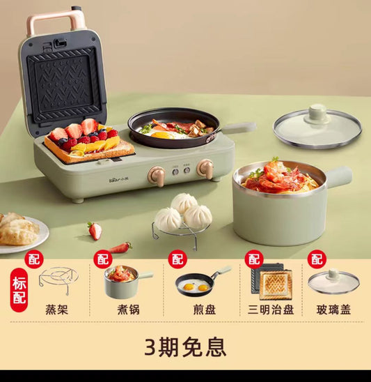 国货小熊早餐机