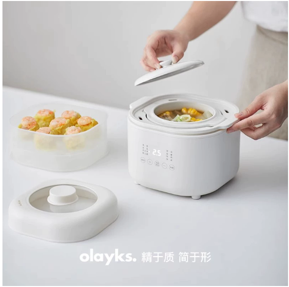 olayks电炖盅1L