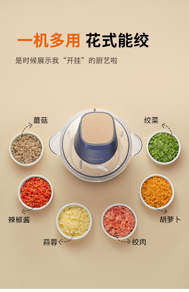 国货九阳绞肉机S18-LA180