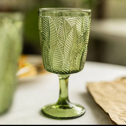 摩登主妇高脚杯 绿色