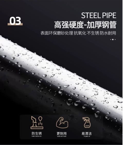 简易布衣柜 （加粗钢管 铝合金接口）