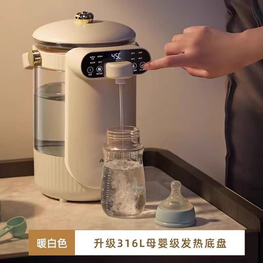 奥克斯恒温玻璃电热水壶饮水机2.5L  型号：HX-8568
