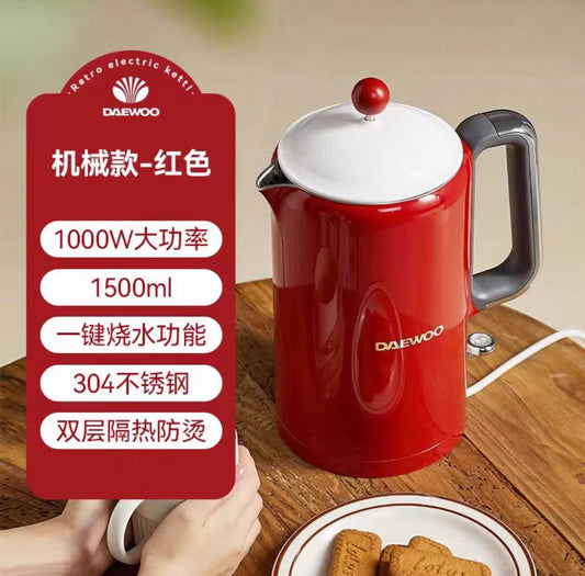 大宇复古烧水壶机械款1.5L