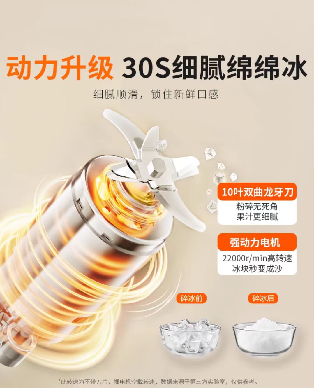 九阳多功能无线便携双饮榨汁机LJ525