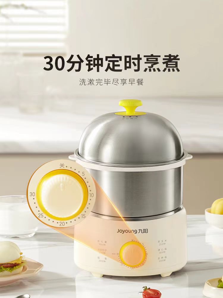 国货九阳不锈钢双层蒸蛋器 型号：ZD14-GE320B