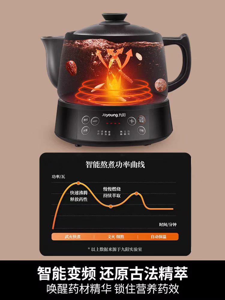 国货九阳煎药壶3L,型号DGD3003BQ