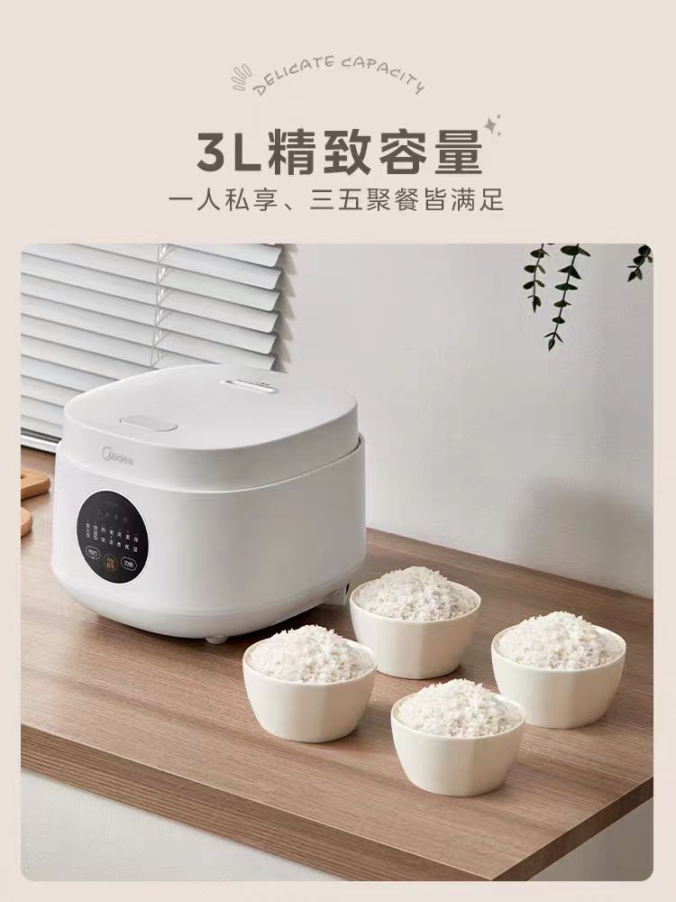 国货美的电饭煲3L,型号：FB30M161