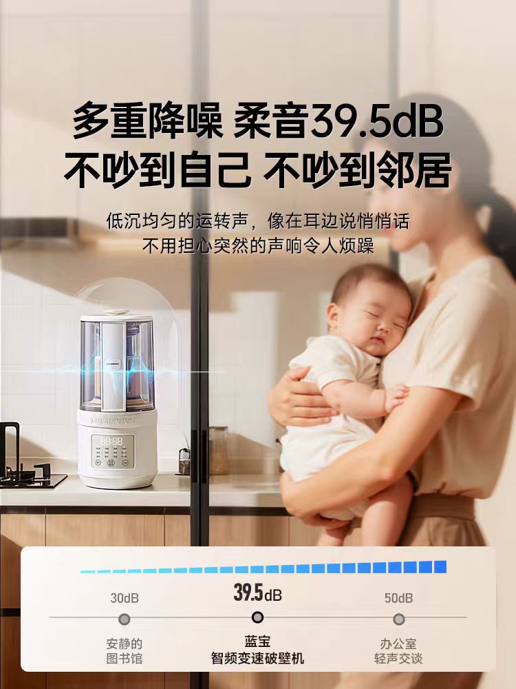 蓝宝柔音破壁机1.6L 型号：BP-FP02T